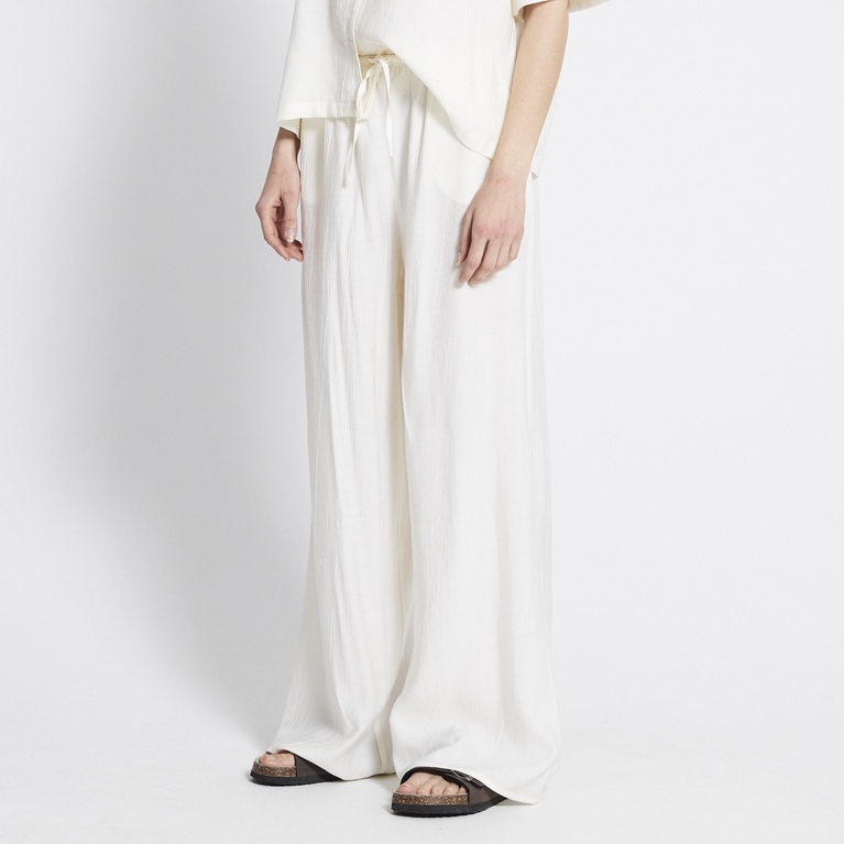 Structure pants "Alessia" Off white